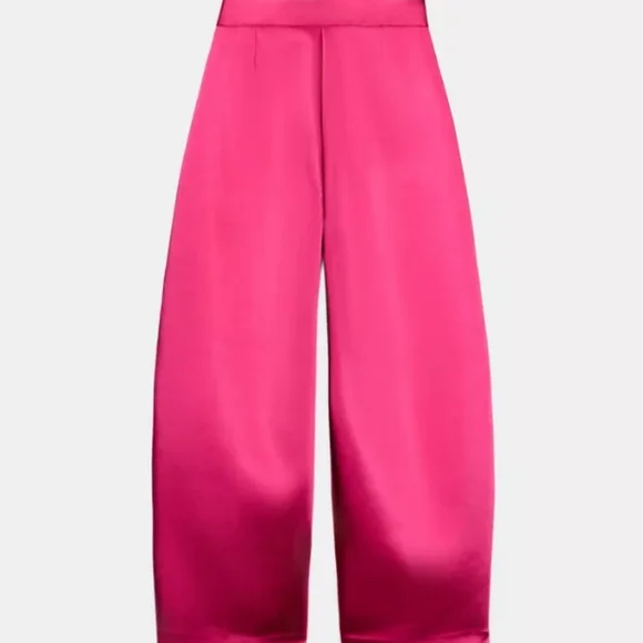 Zara Satin Effect Balloon Pants - Picture 3 of 3